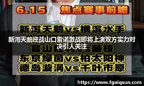 新泻天鹅迎战山口雷诺激战即将上演双方实力对决引人关注